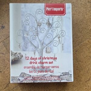 12 Days Of Christmas Drink Charm Set For Pier 1.